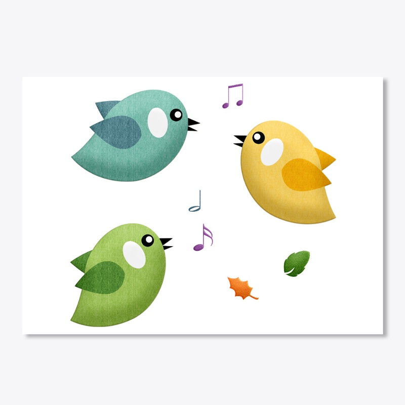 Sounds of birds singing