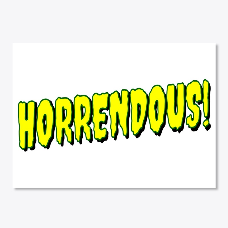 Horrendous Comic Magazine Logo