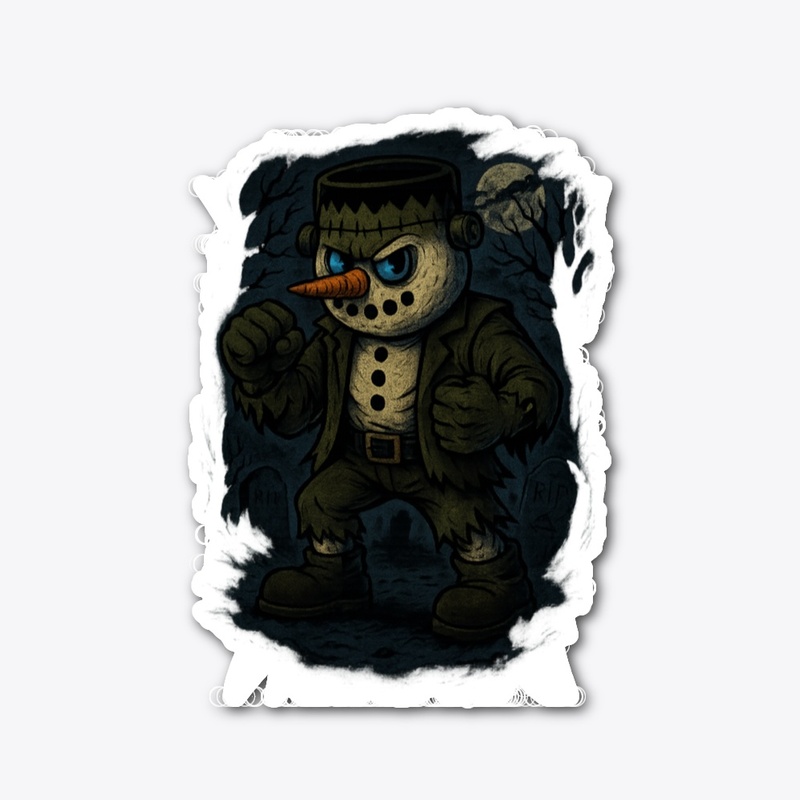 Midnight Frost – Die Cut Sticker