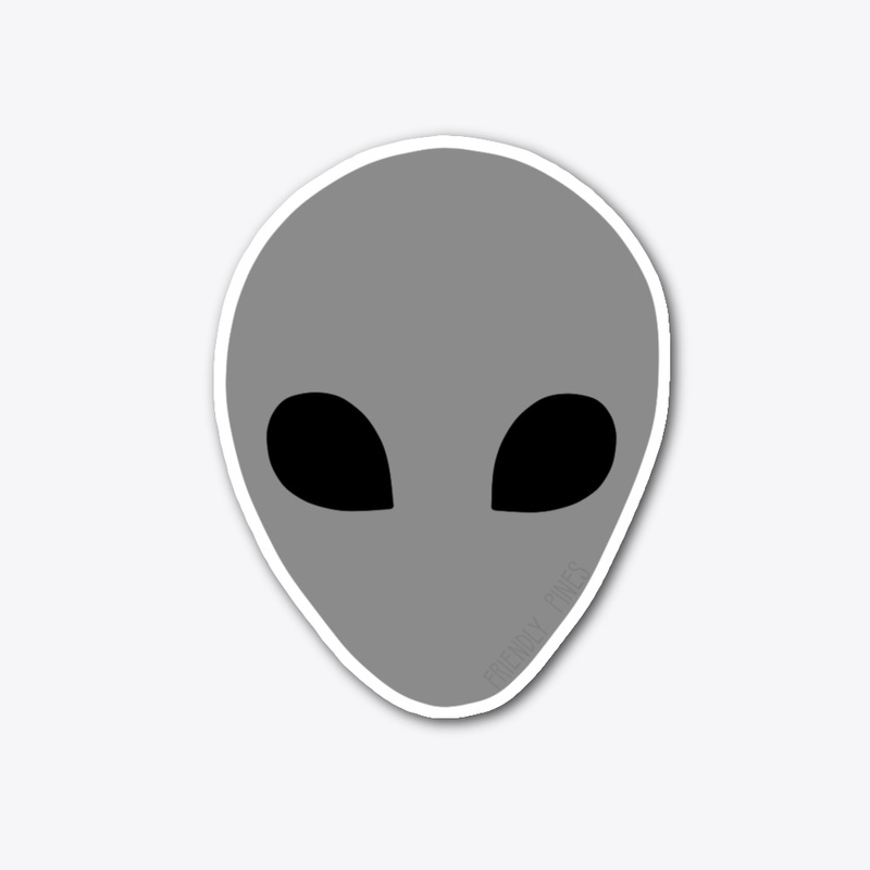 Grey Sticker