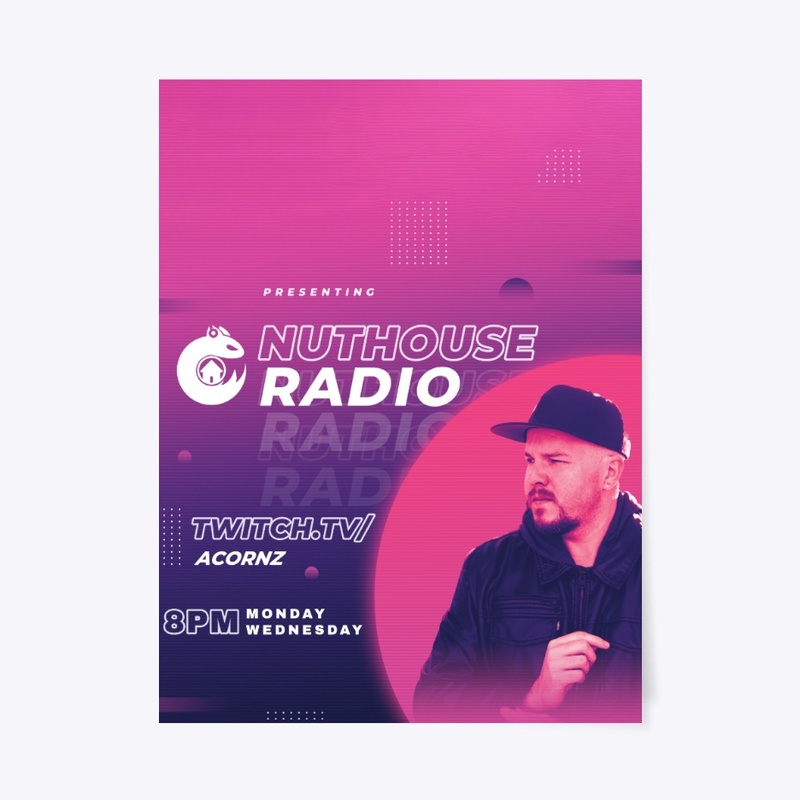 Nuthouse Radio Poster