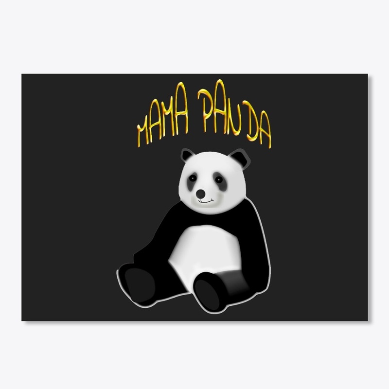 Mama Panda Tshirt 