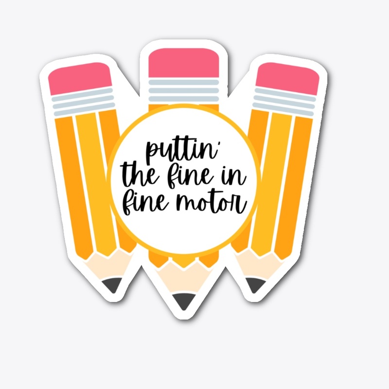OT sticker | fine motor