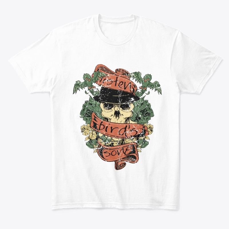 Craze Uk | Steves Skull Birds Song Tees