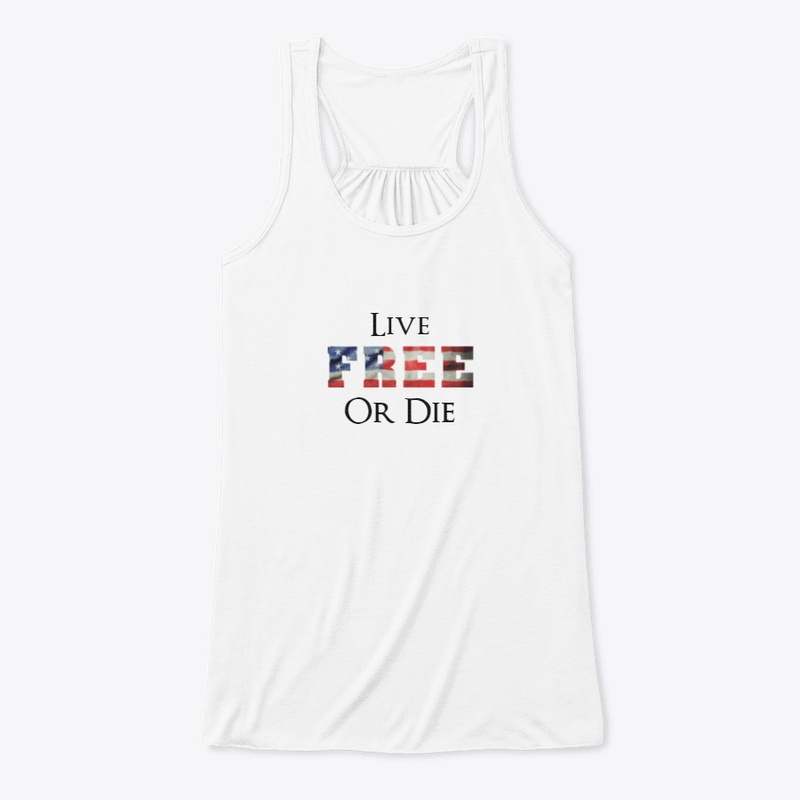 Live Free or Die (White)