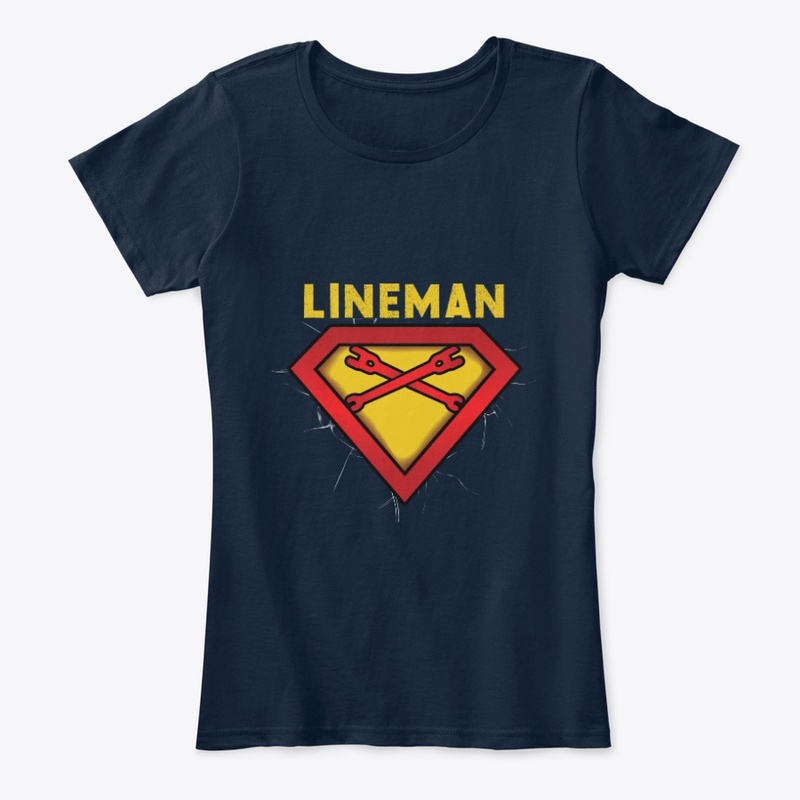 Superhero Lineman Shirt