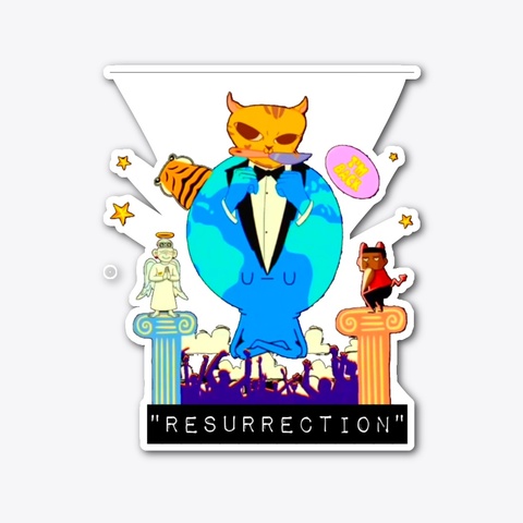 "Resurrection" Drop Standard Camiseta Front