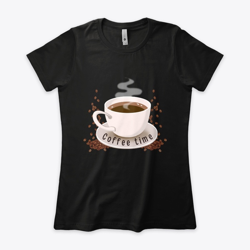 Women Coffee Time tshirt 