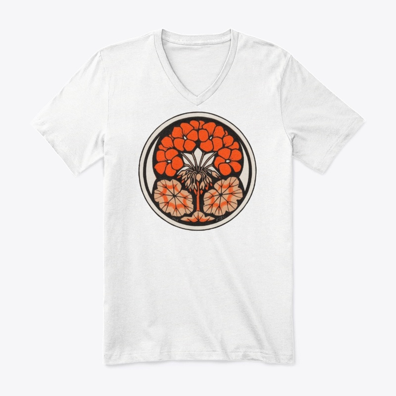 Bursting Orange Flower