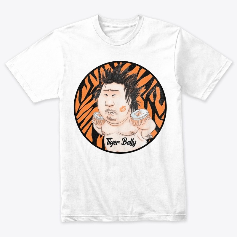 FUNNY TIGER BELLY