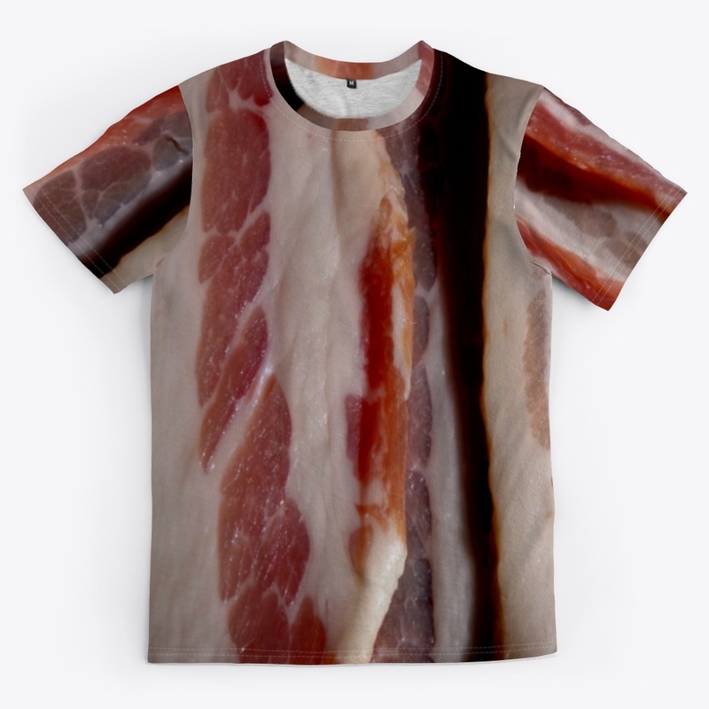 raw bacon