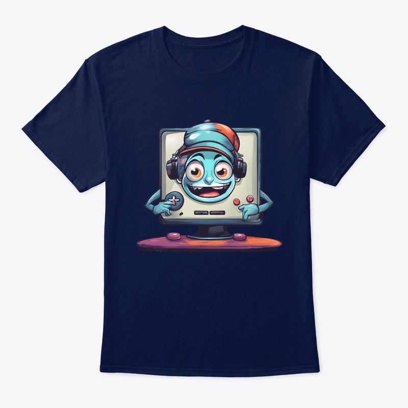 Cartoon Video Gaming T-shirt Design