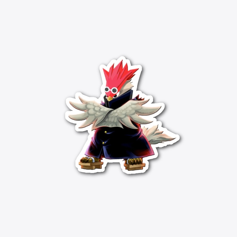 Silent BW sticker