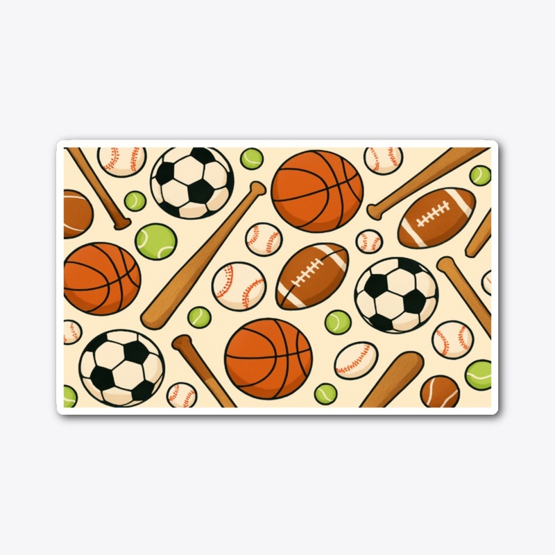 Play Hard Sports Gear Collage