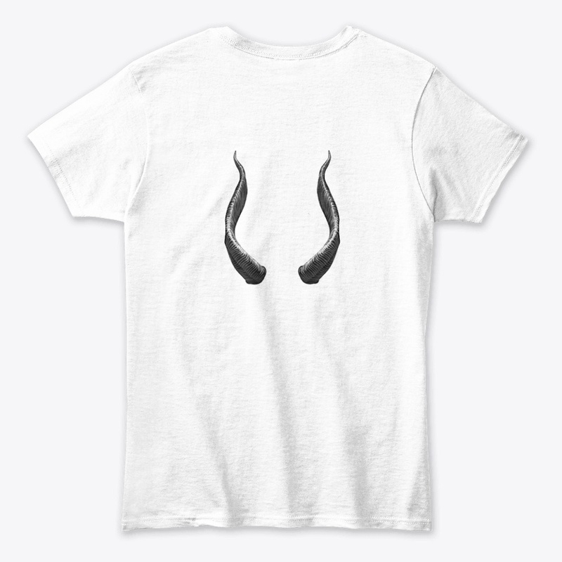 The deer horns