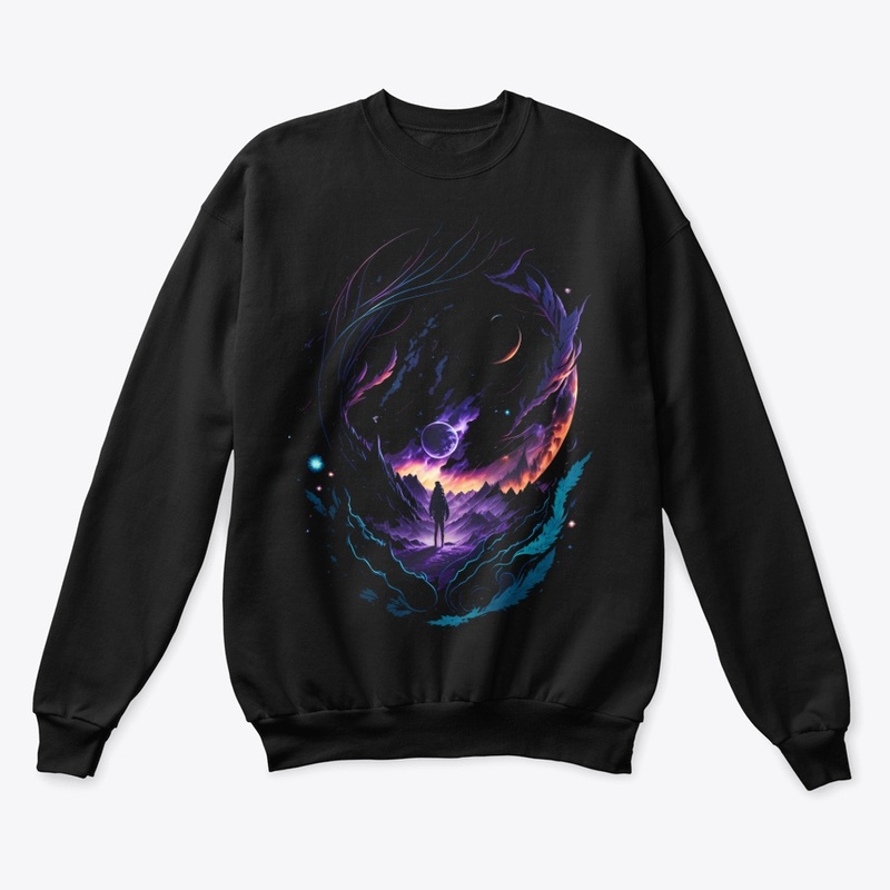 Celestial Dreams Galaxy Sweatshirt 