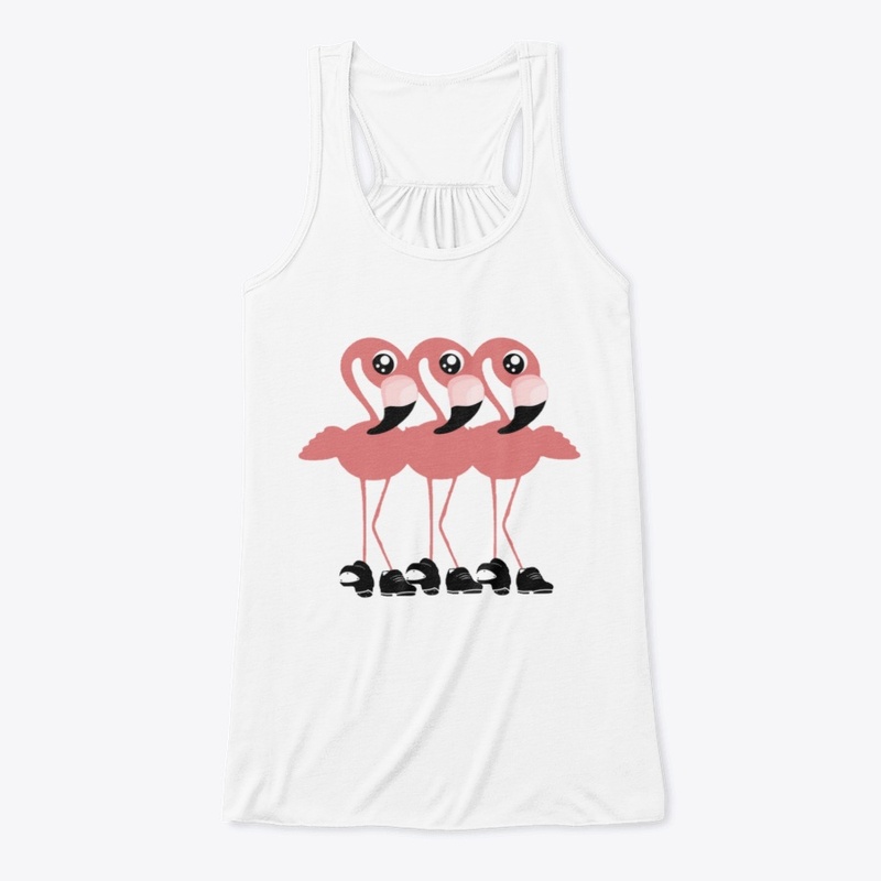 Flamingo Tap Dance Kickline