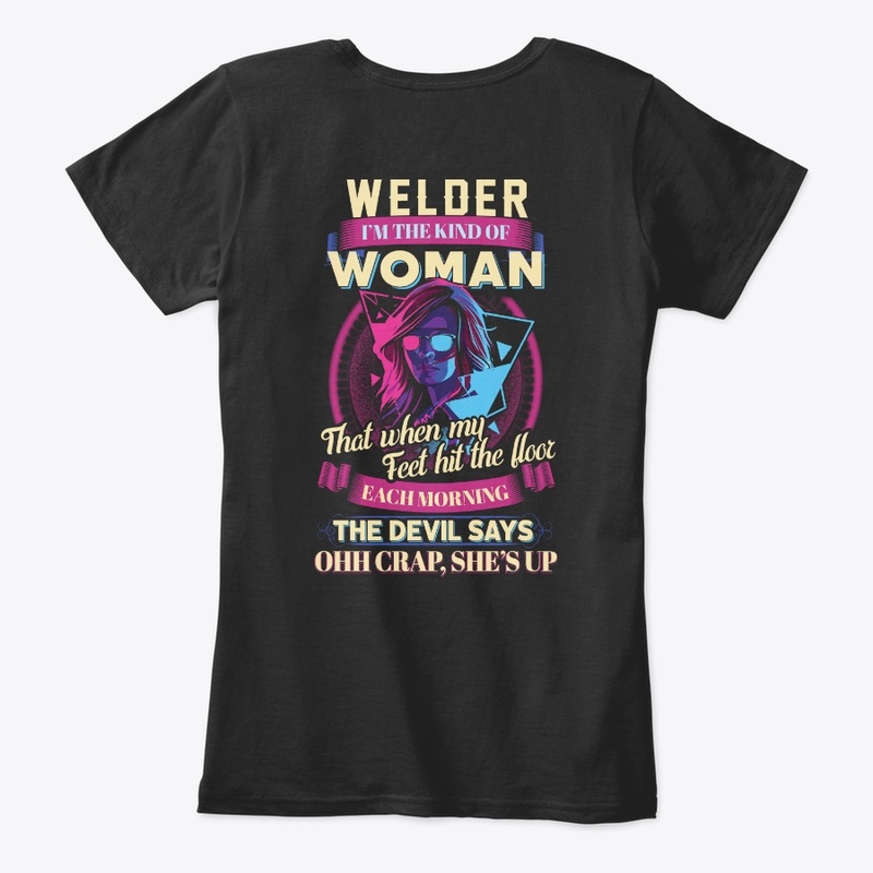 Kind of Female Welder hoodie