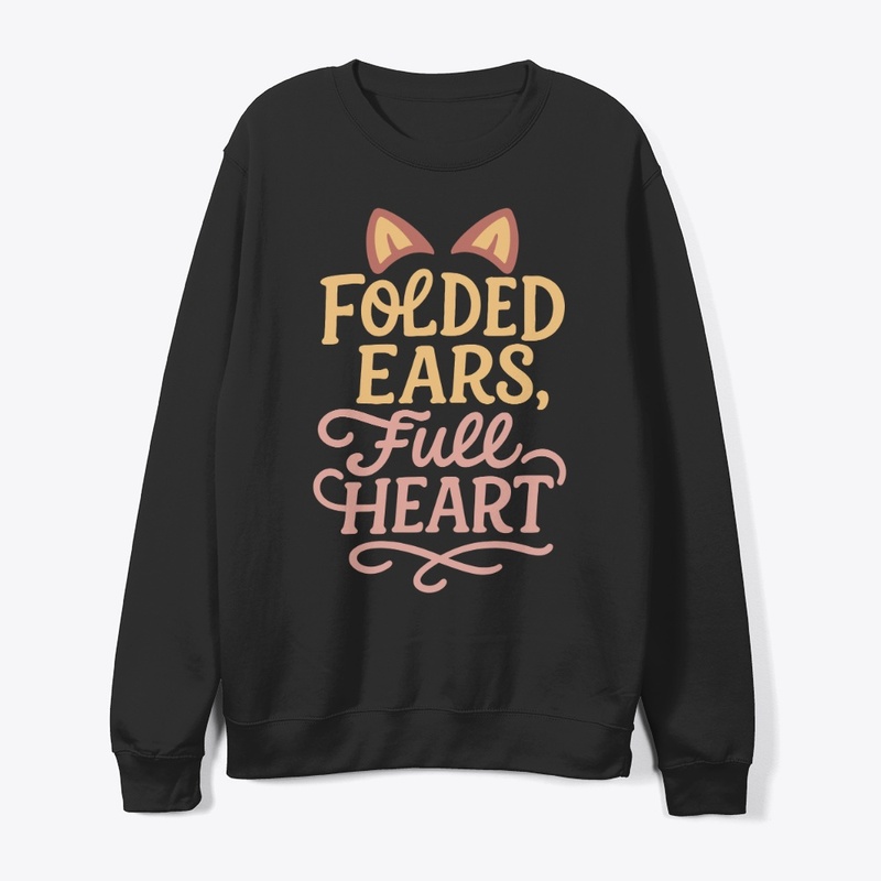 Folded Ears, Full Heart Scottish Cat 