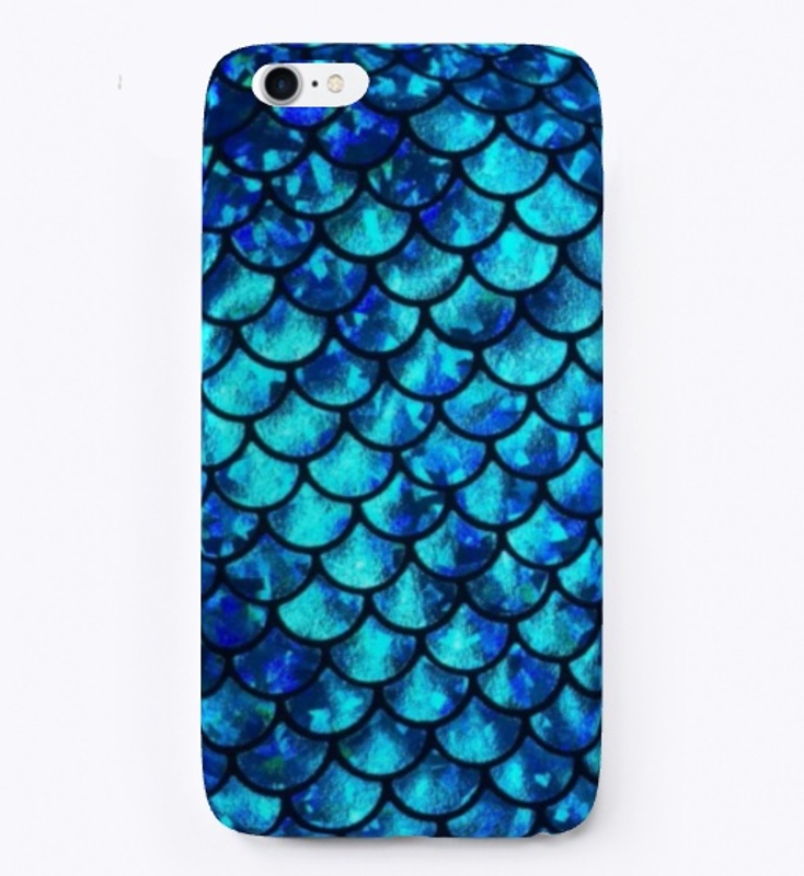 Fish Scale Mermaid Cute Design