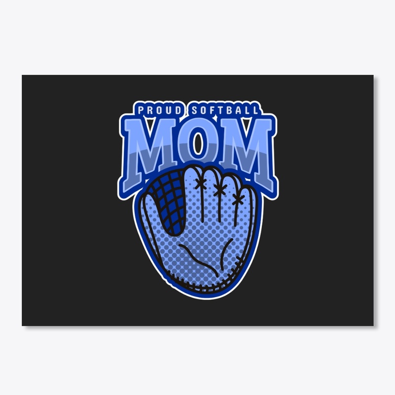 Proud Sofball Mom