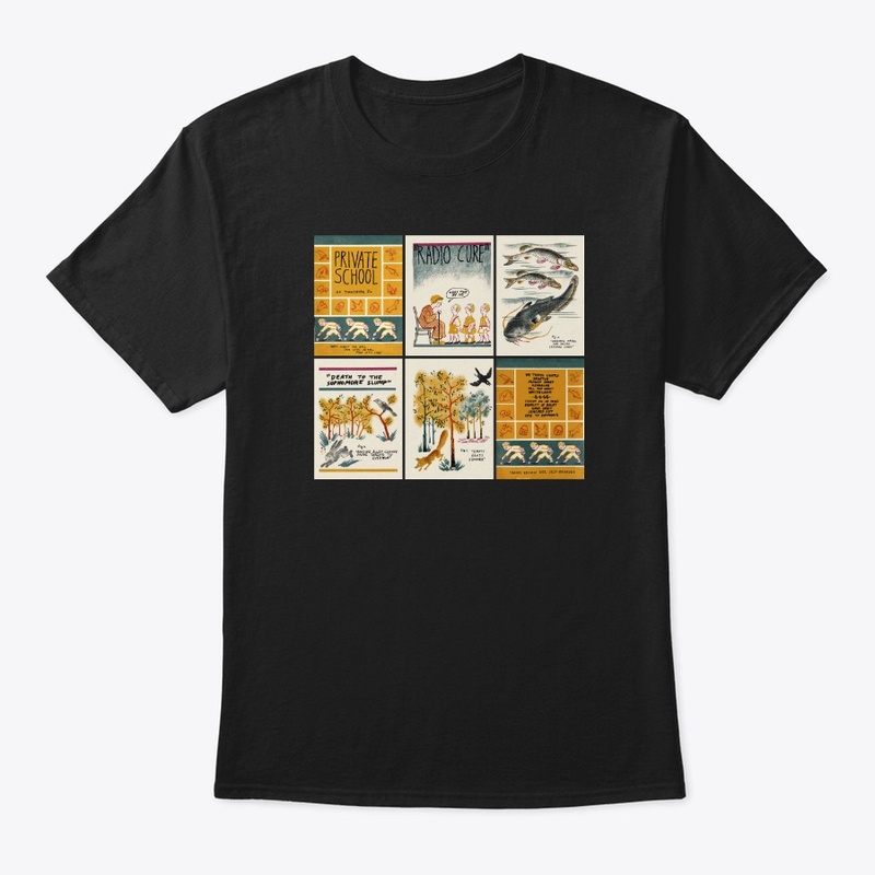 BOOK TEE (BLACK, WHITE, BLUE, GREEN)