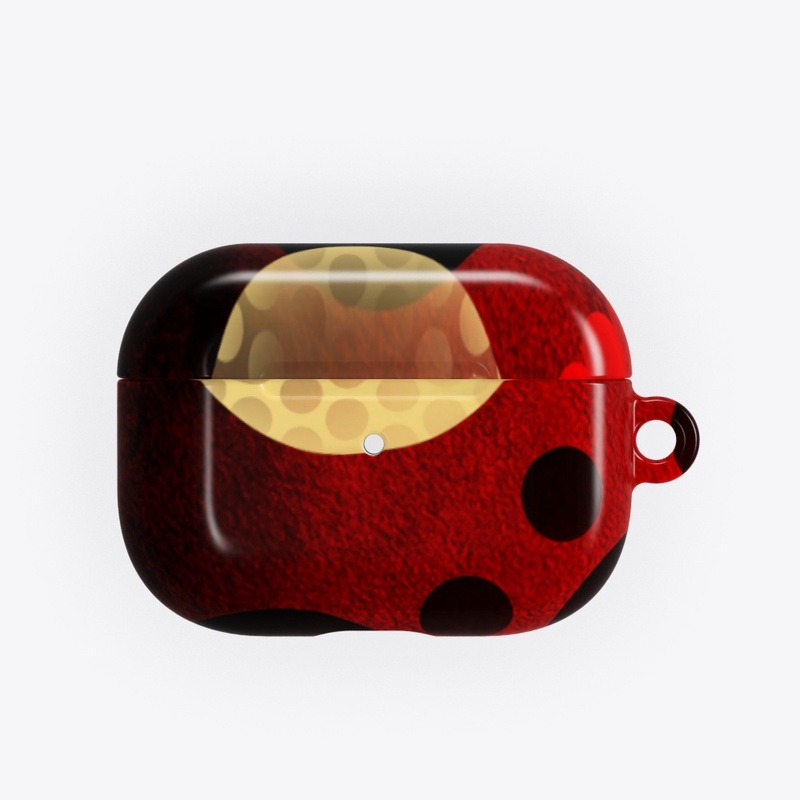 Bright Red Yellow Abstract Design 