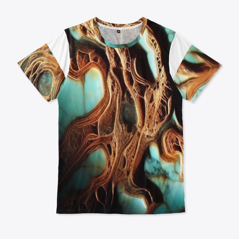 Turquois Print 