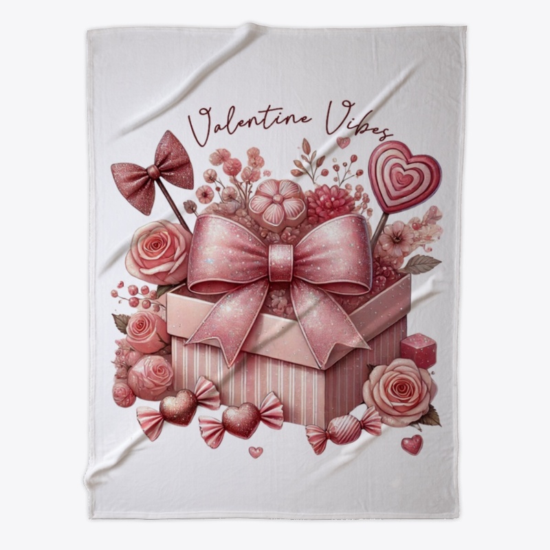 Pink Stylish Valentine Vibes Elegant