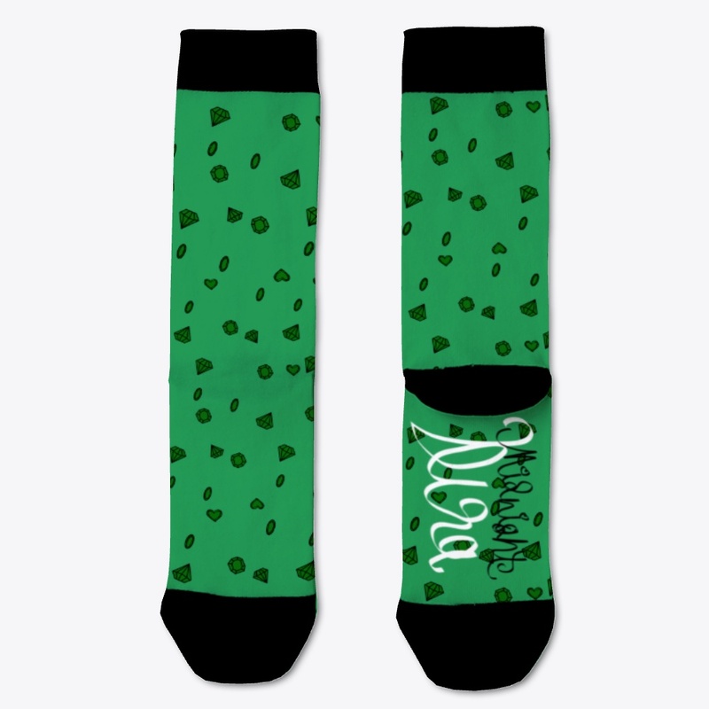 Gem Socks Green