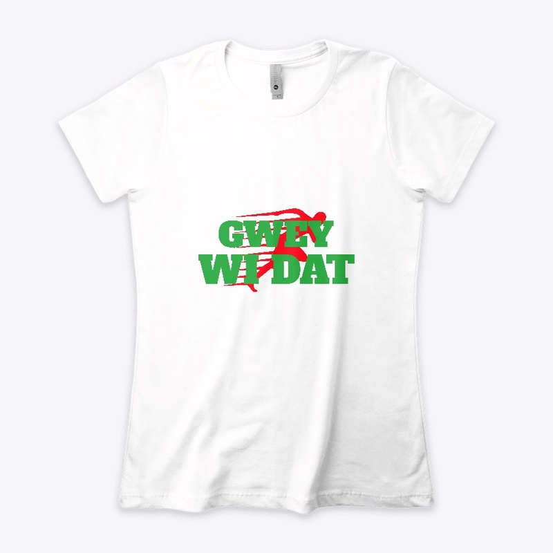  Patwa Phrase Gwey Wi Dat Running Shirt