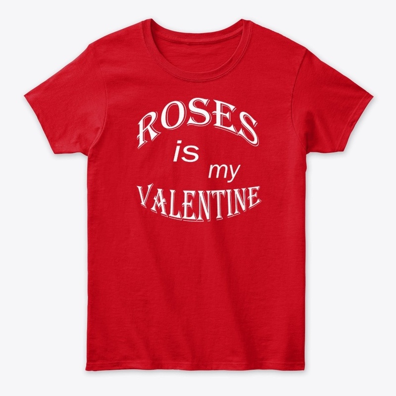 rose,valentine t shirt