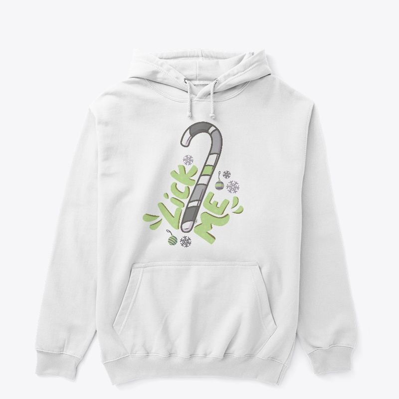 Agender Flag Candy Cane - Lick Me 