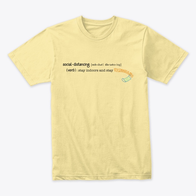 6 Feet Away Premium Quality Tee