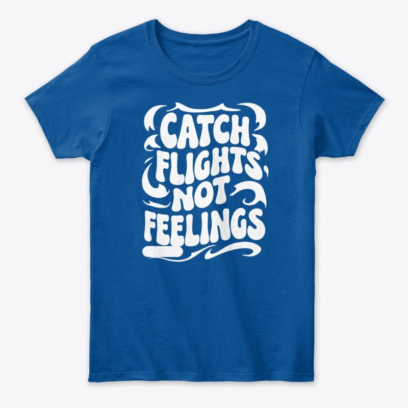 Catch Flights Travel Tee"USA"UK