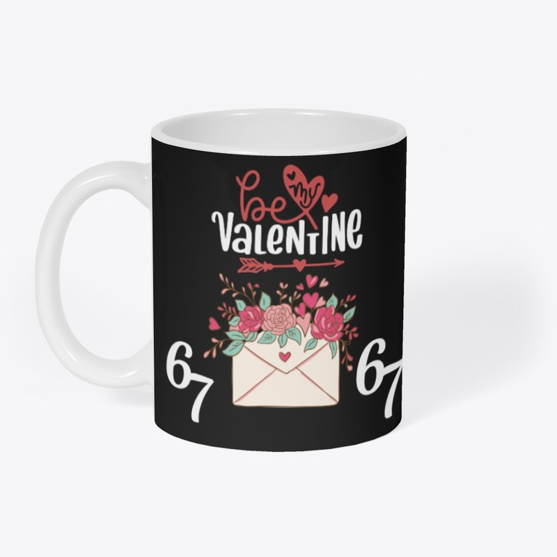 Be My Valentine 67 Floral Love Letter