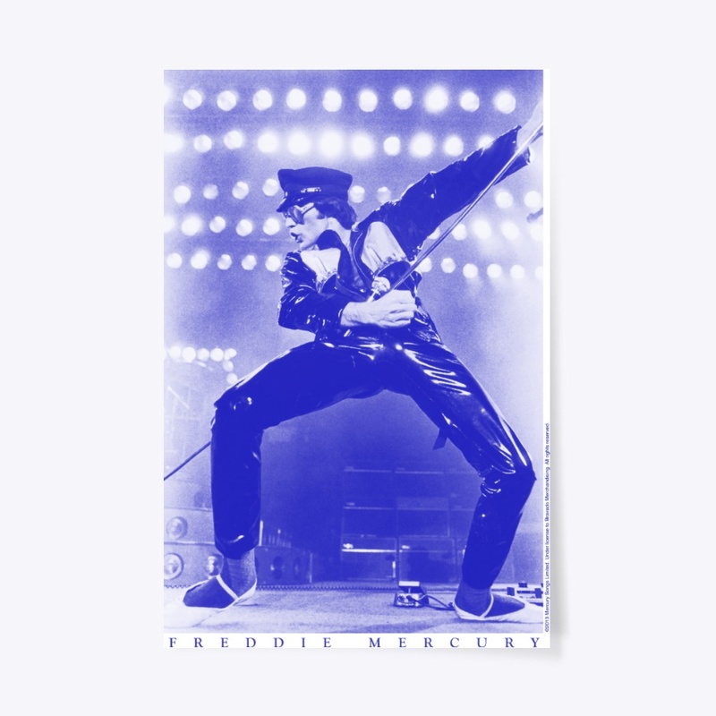 Freddie Mercury Official Blue Lights Icon