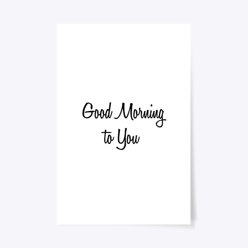 Good morning to you 