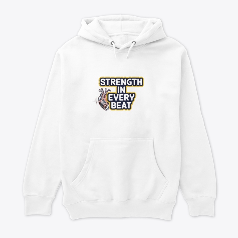 Modern Glowing Heartbeat Design 
