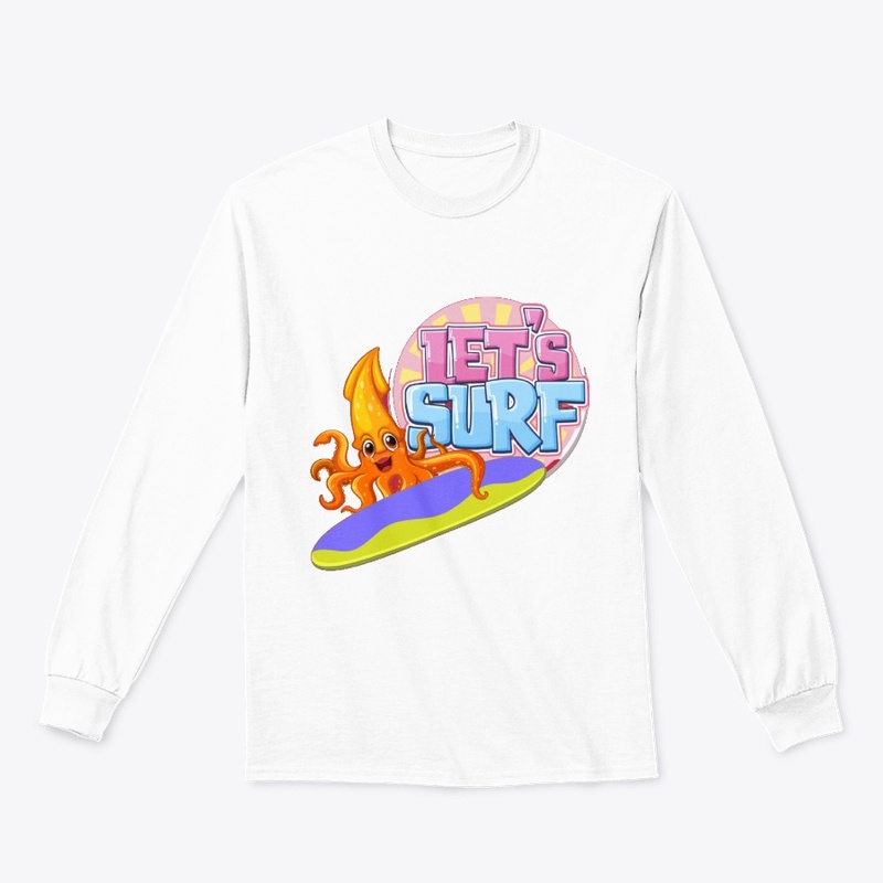 let's go surf t-shirt  
