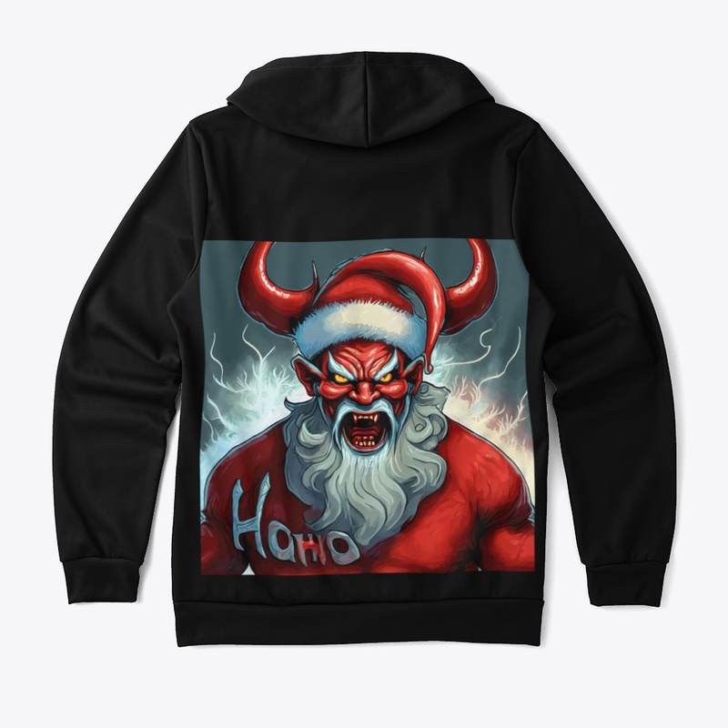 Santa Claws (punny and eye-catching)