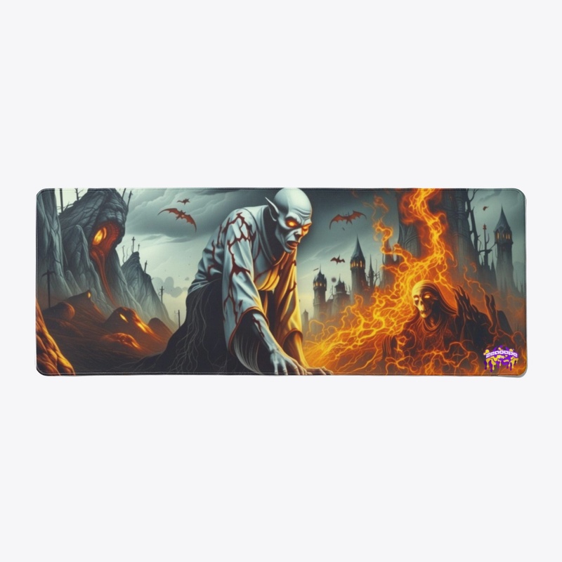 Halloween Eden Anime Landscape Pad
