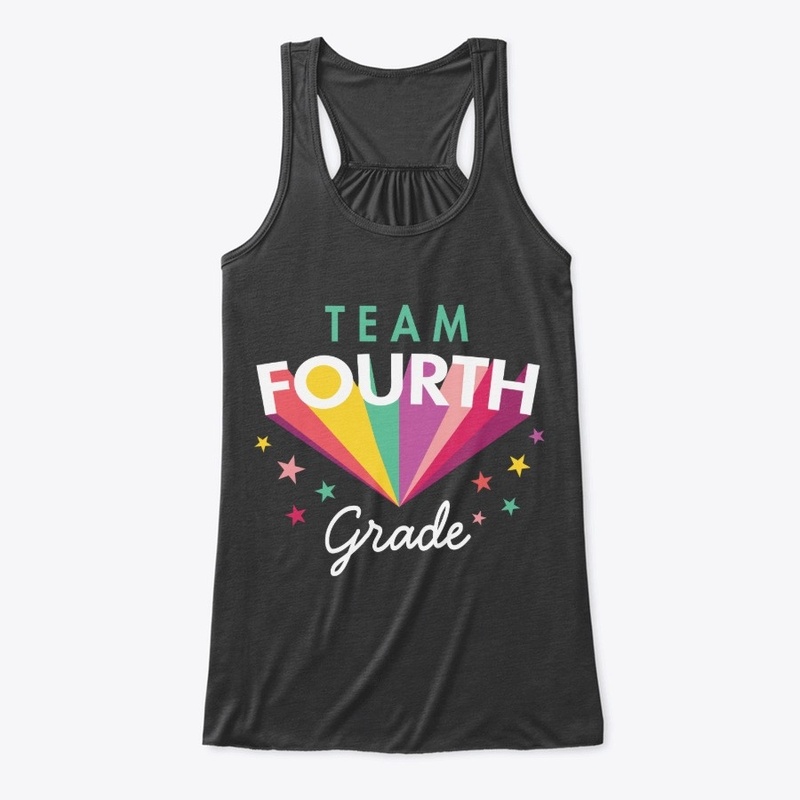 Team 4th Fourth Grade Teacher Shirt