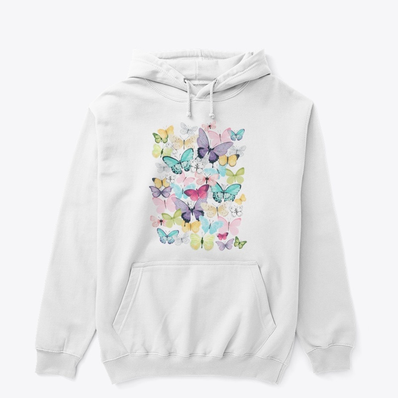 Beautiful Watercolor Butterflies pattern