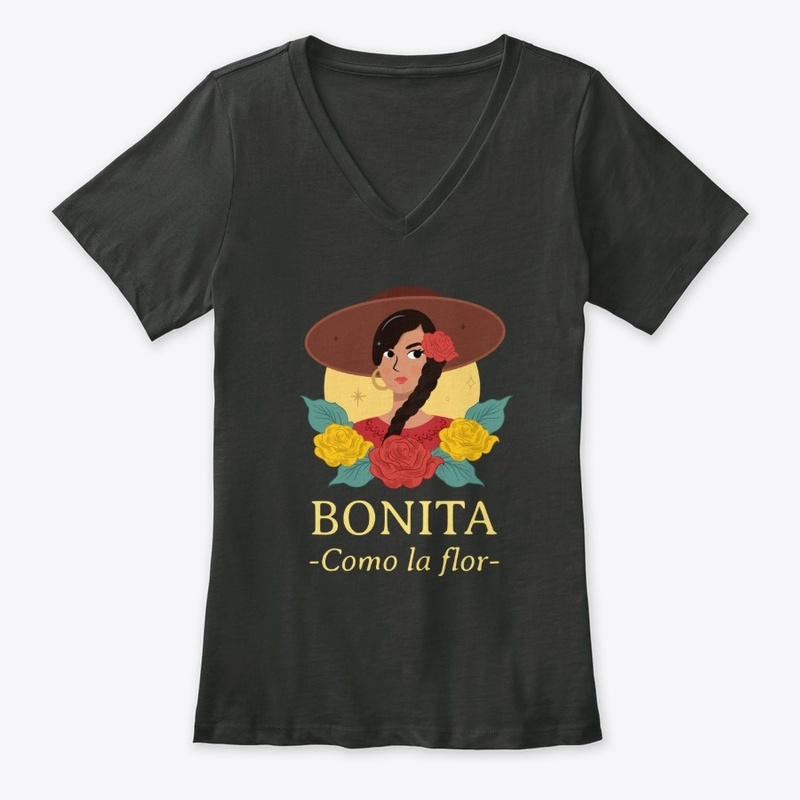 Bonita,como la flor Mexican Latina lady 