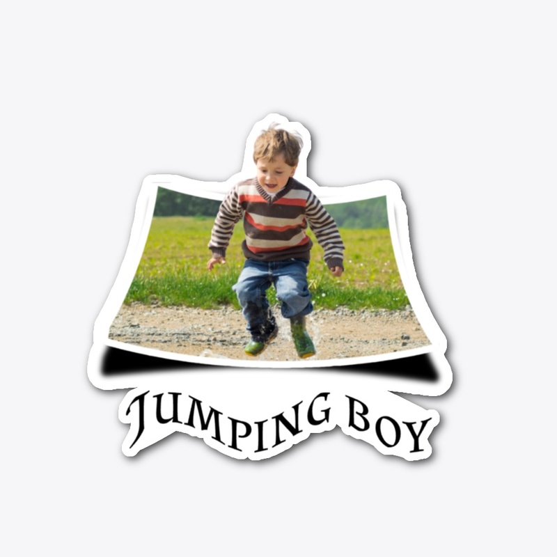 Jumping boy leap of Joy 😊