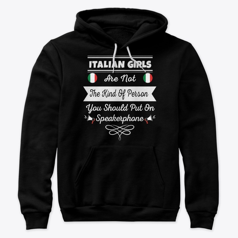 Funny Italian Girl Gift - Not Person
