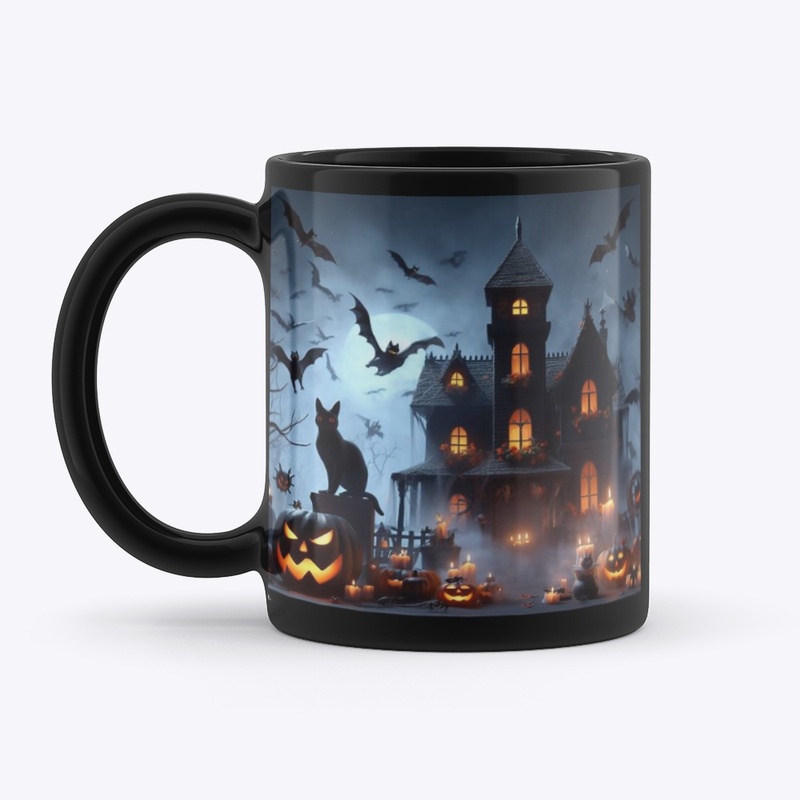 Midnight Majic Halloween Mug 