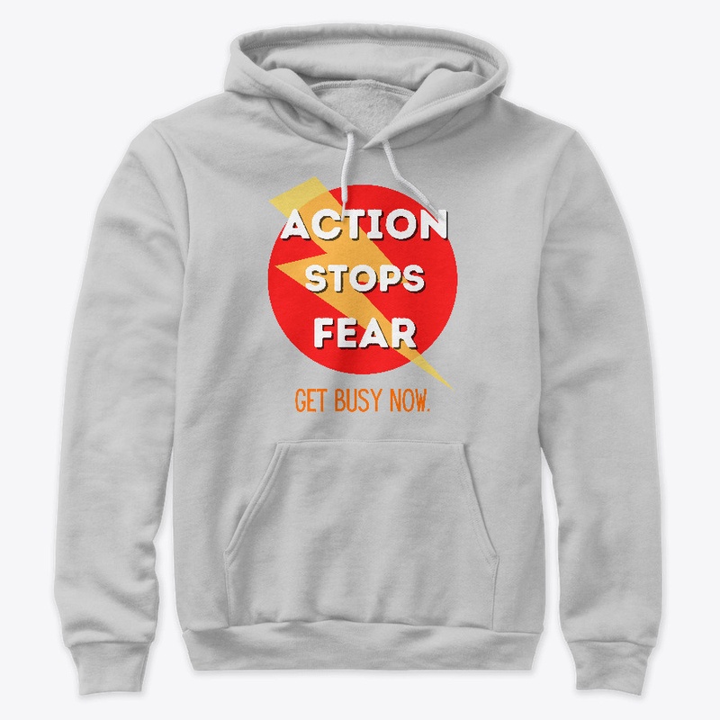 Action Stops Fear -Red-