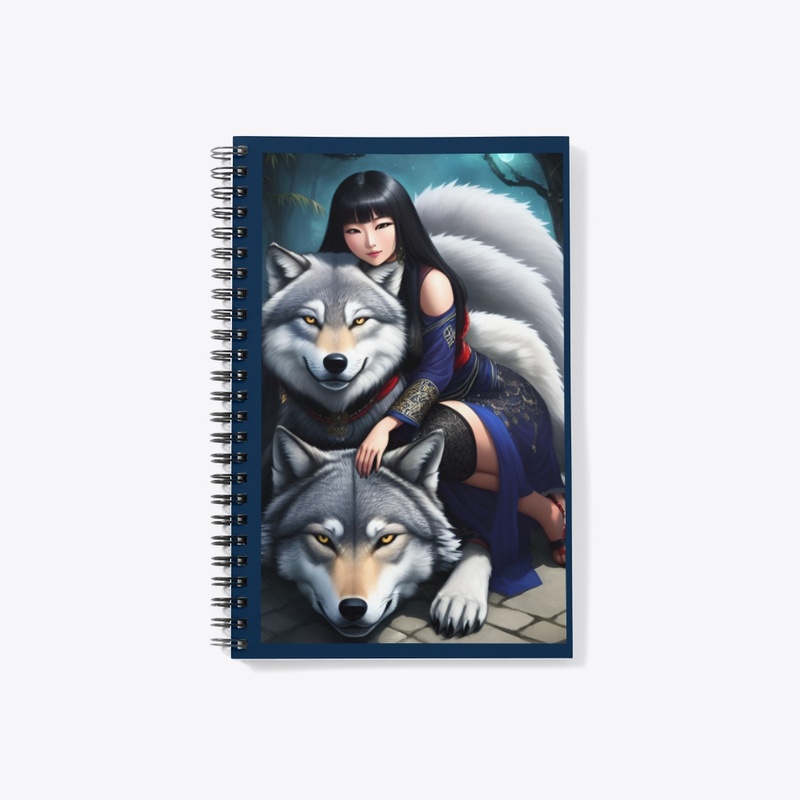 Wolf Lady Notebook